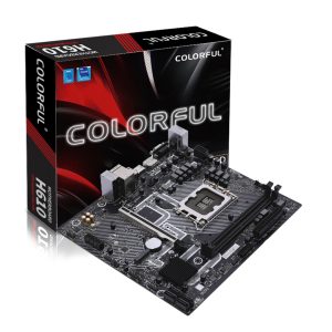 DTB219  Bo mạch chủ COLORFUL H610M-K M.2 V20 LGA1700 DDR4*2 hỗ trợ NVME