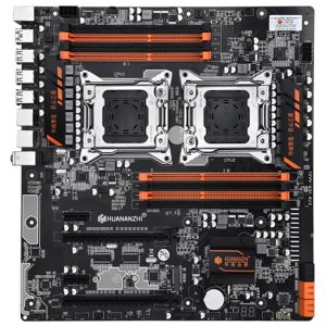 DTB224   Mainboard HUANANZHI X79-8D / 2CPU LGA2011v1-2 DDR3 ECC Reg hỗ trợ NVME